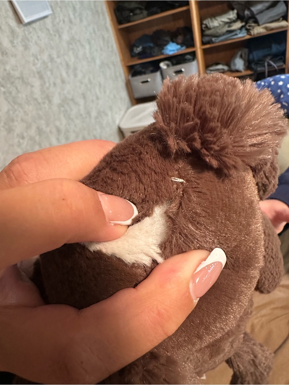 Jellycat Brown and Cream Plush Puppy with Tag - Picture 3 of 3
